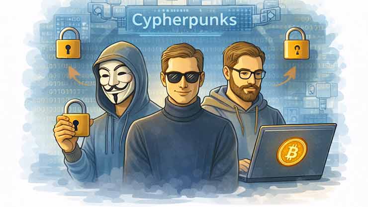 Il movimento Cypherpunk (anni 1980–1990)